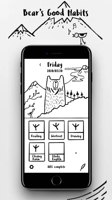 Bear Good Habits - Tracker