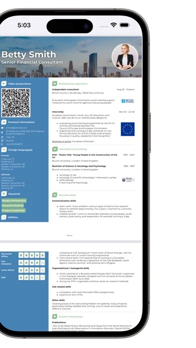 Bewerbung Schreiben | CV Maker screenshot 2