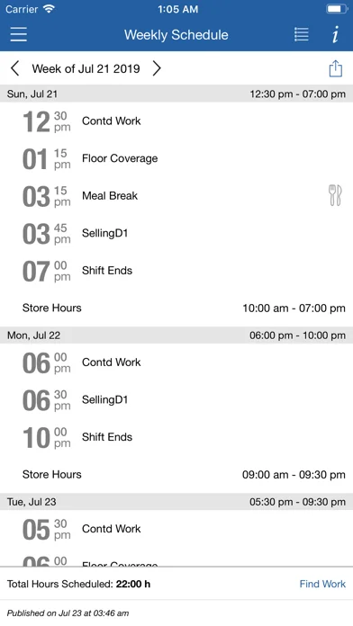 ESS 41 - Reflexis One screenshot 1