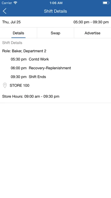 ESS 41 - Reflexis One screenshot 2
