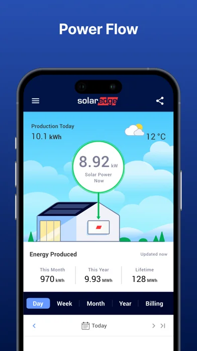 mySolarEdge screenshot 1