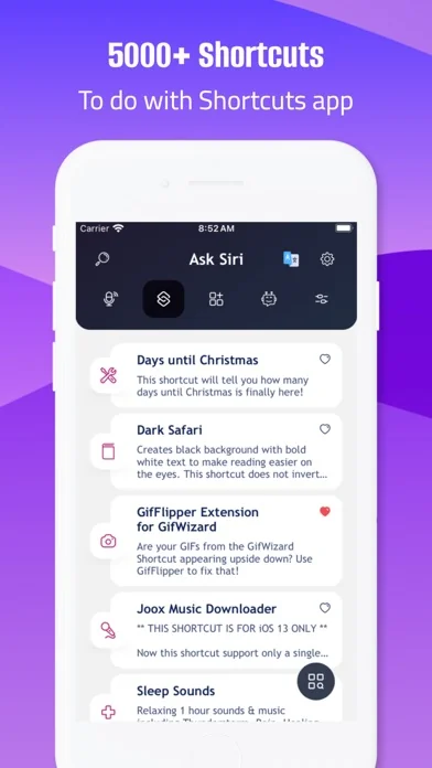 Ask app for Siri for use screenshot 3