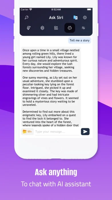 Ask app for Siri for use screenshot 4