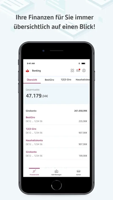 MySantander Banking screenshot 2