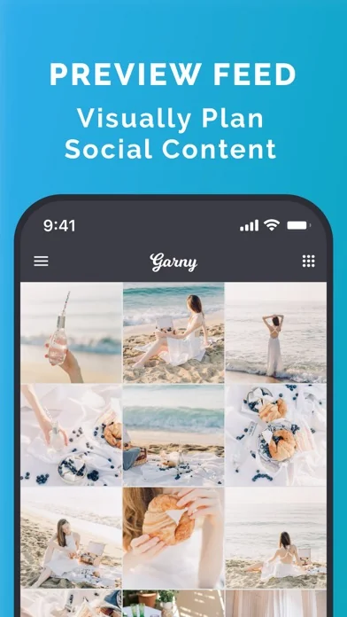 Garny: Планер для Инстаграмм