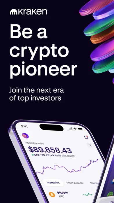 Kraken: Crypto und Bitcoin BTC screenshot 1
