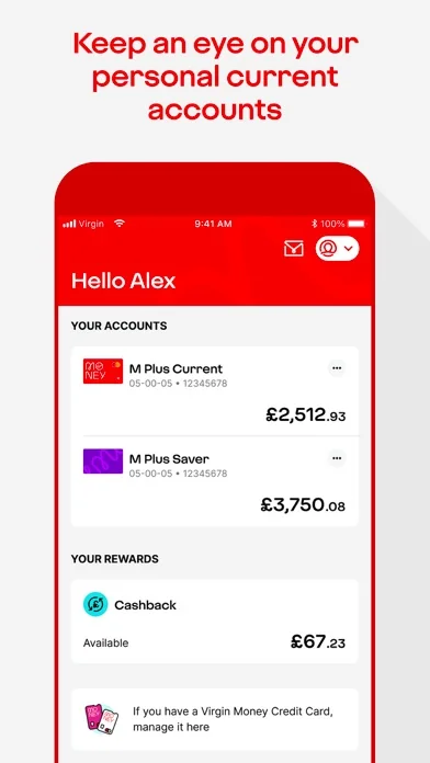 Virgin Money Mobile Banking screenshot 3