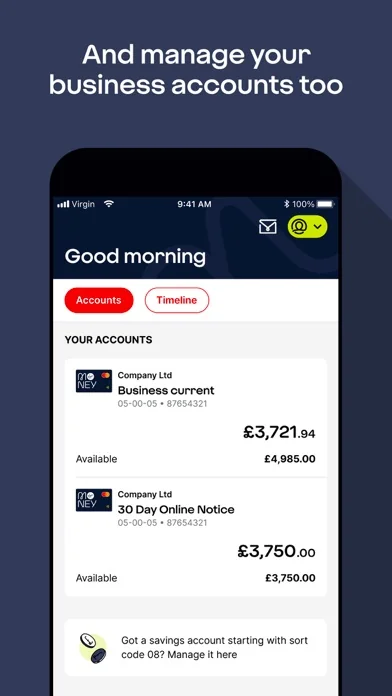 Virgin Money Mobile Banking screenshot 4