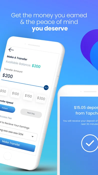 Tapcheck: On-Demand Earnings screenshot 3