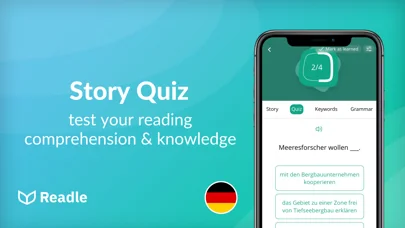 Learn German A1-B2 with Readle screenshot 3