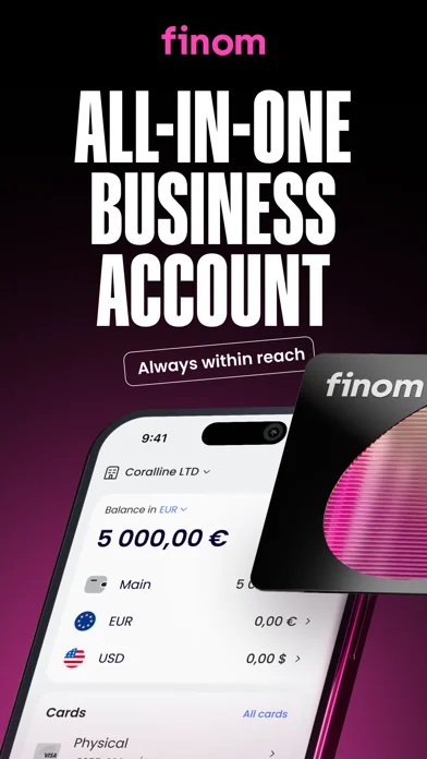 Finom • Geschäftskonto