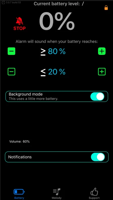 Battery Life Alarm PRO