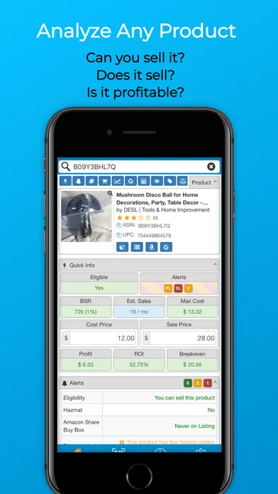 SellerAmp SAS screenshot 1