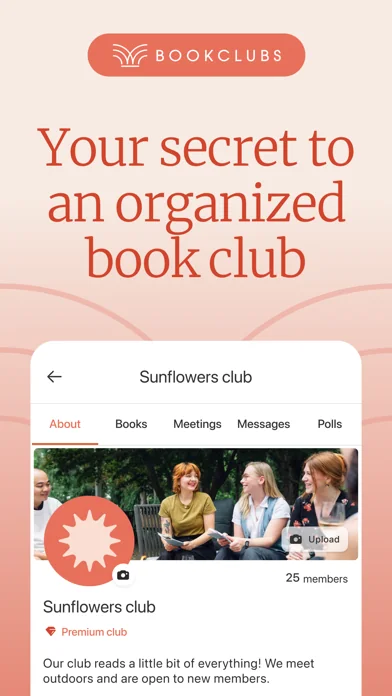 Bookclubs: Organize & Connect