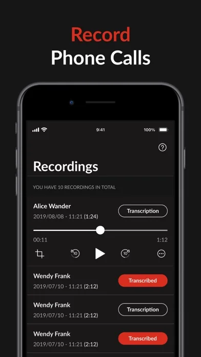 VoiceNotes: Audio Recordings screenshot 1