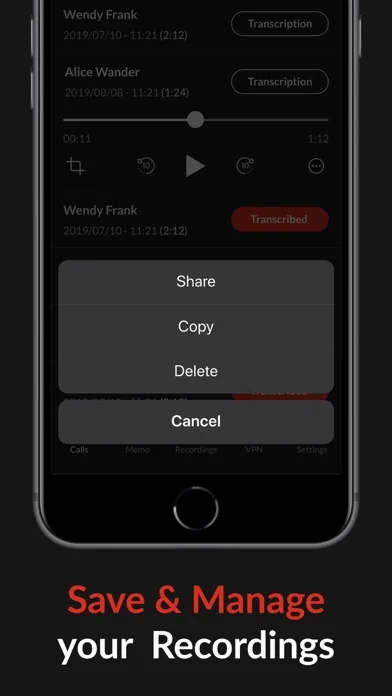 VoiceNotes: Audio Recordings screenshot 2