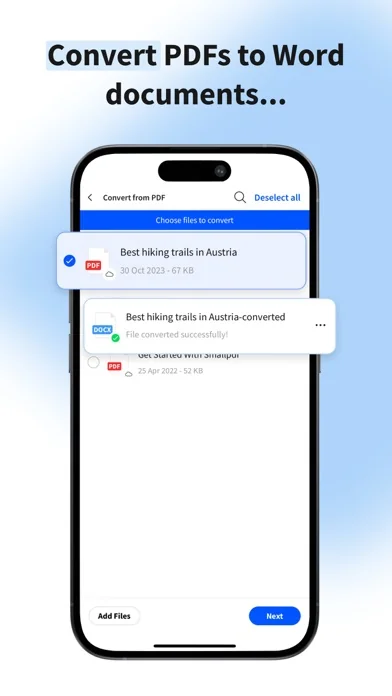 Smallpdf: Scanner & PDF-Editor screenshot 3
