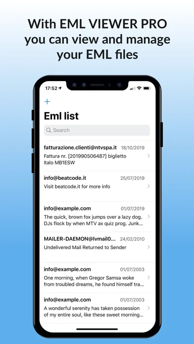 EML Viewer Pro EML file reader