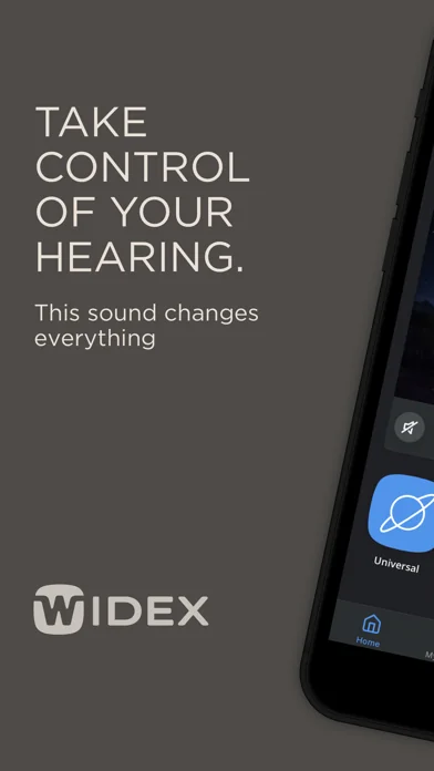 WIDEX MOMENT screenshot 1