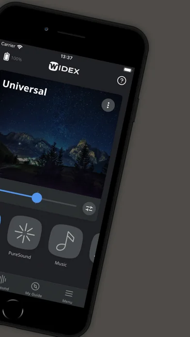 WIDEX MOMENT screenshot 2