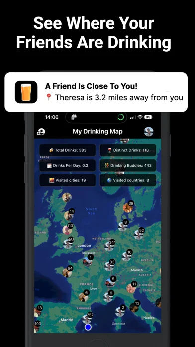 Beer Buddy - Freunde-Alerts screenshot 4