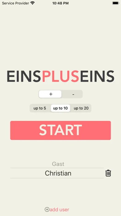 Einspluseins