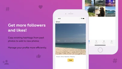 Hashtags - find popular tags