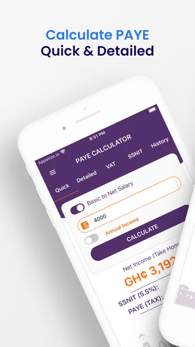 Ghana PAYE / SSNIT Calculator