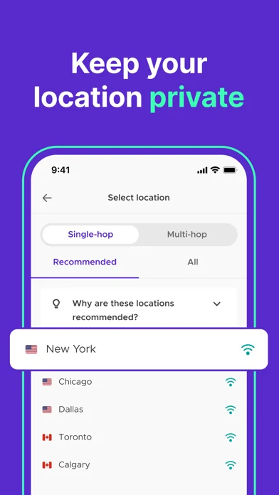 Mozilla VPN screenshot 2