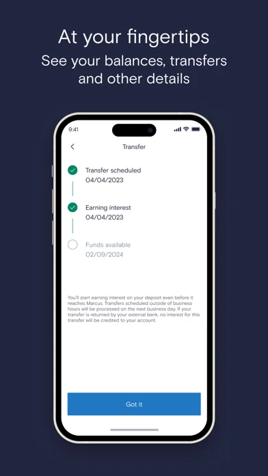 Marcus UK: Online savings bank screenshot 4