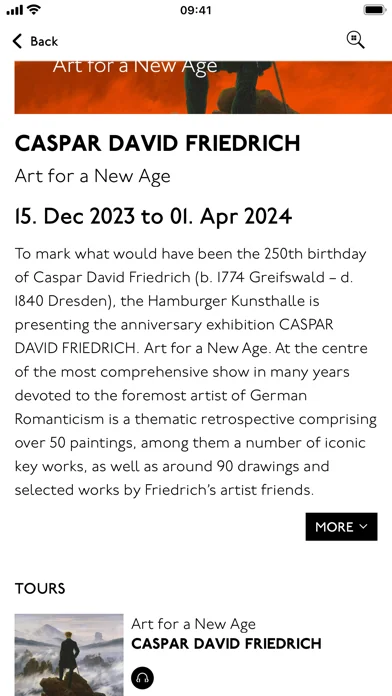 Hamburger Kunsthalle screenshot 2