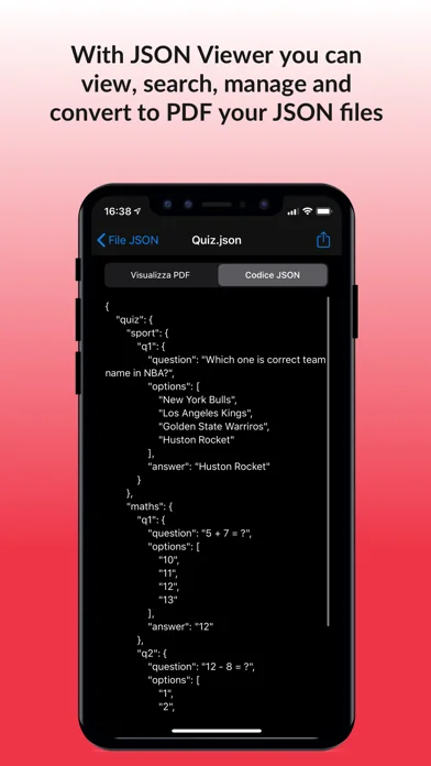 JSON Viewer - Json file reader screenshot 1