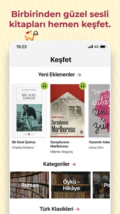 Kitapyurdu Sesli Kitap