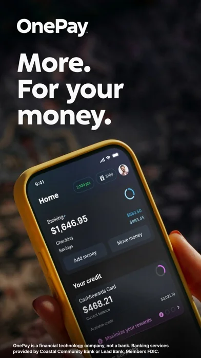 OnePay – Mobile Banking screenshot 1