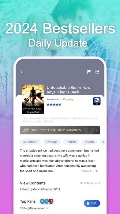 NovelCat-Novels and Books screenshot 4