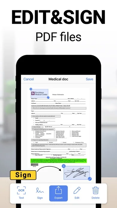 PDF Scanner: Scan Documents screenshot 4