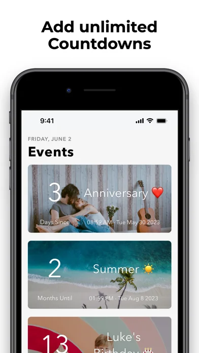 Countdown - Widget & Reminders