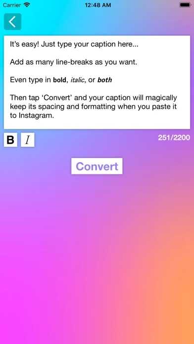 Spacie - Clean Line Breaks screenshot 1
