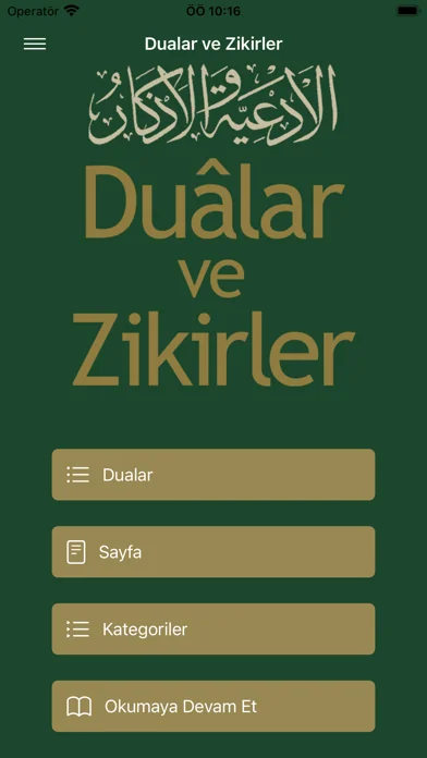 Dualar ve Zikirler