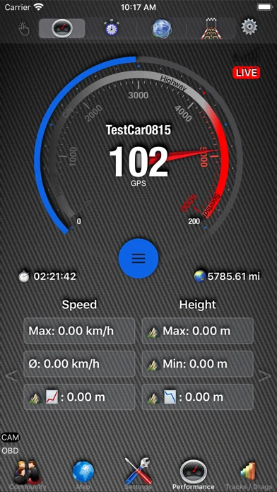 Car Performance Tracker
