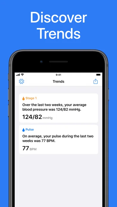 Blutdruck App screenshot 3