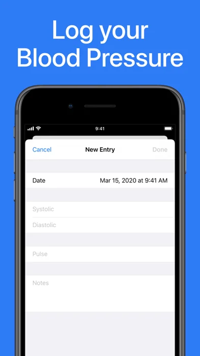 Blutdruck App screenshot 4