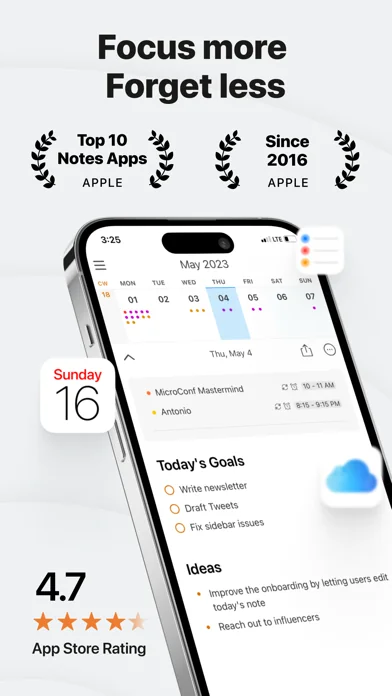 NotePlan - Aufgaben & Notizen screenshot 1