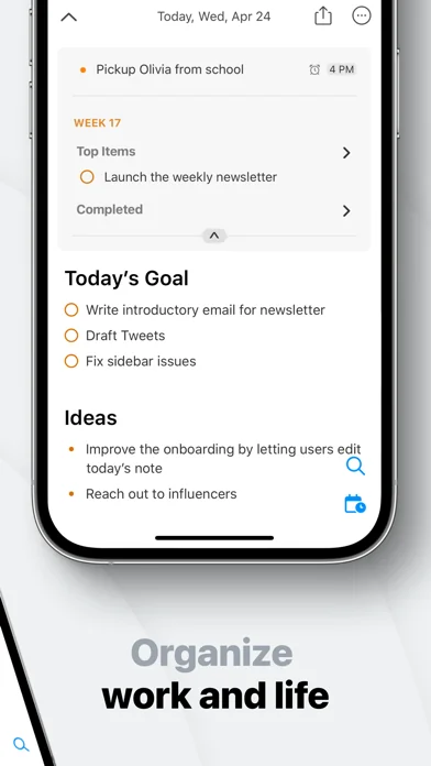 NotePlan - Aufgaben & Notizen screenshot 2