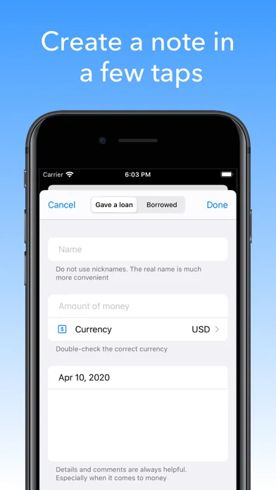 Debt Tracker - Debts Manager screenshot 2