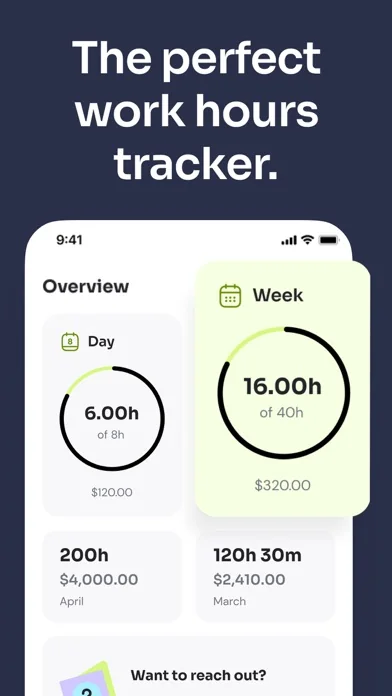 Time Squared: Hours Tracker