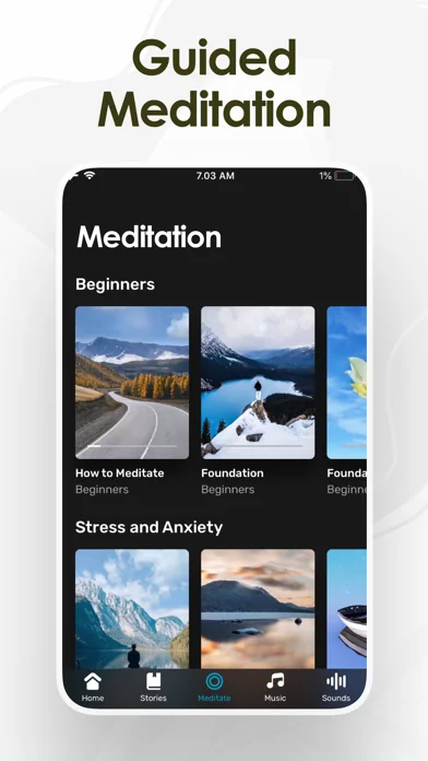 Meditation by Soothing Pod screenshot 1