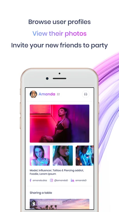 TABLER - Join Tables & Events screenshot 3
