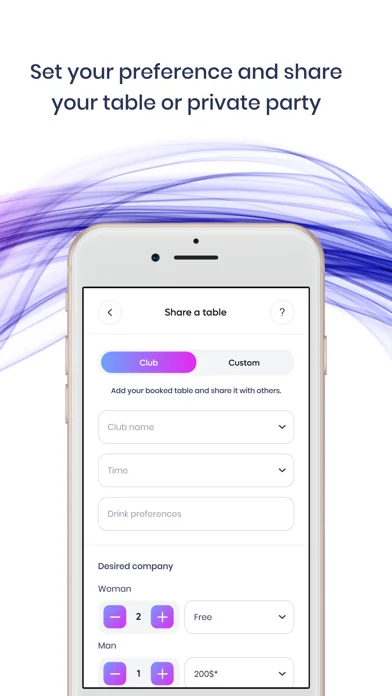 TABLER - Join Tables & Events screenshot 4