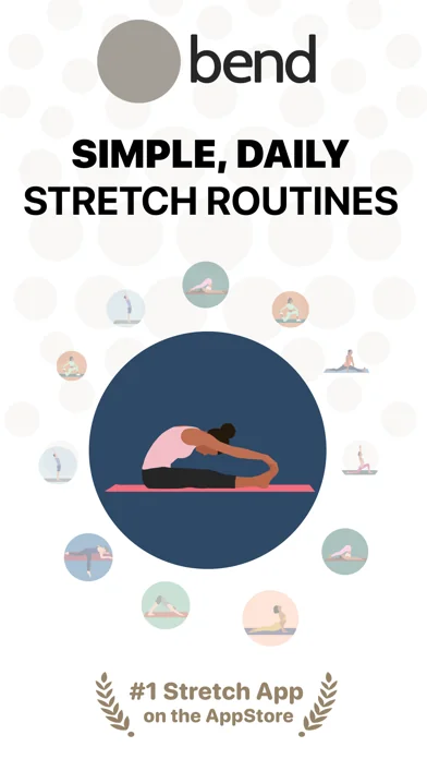 Bend: Stretching, Yoga, Dehnen screenshot 1